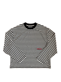 Black & White Striped Longsleeve